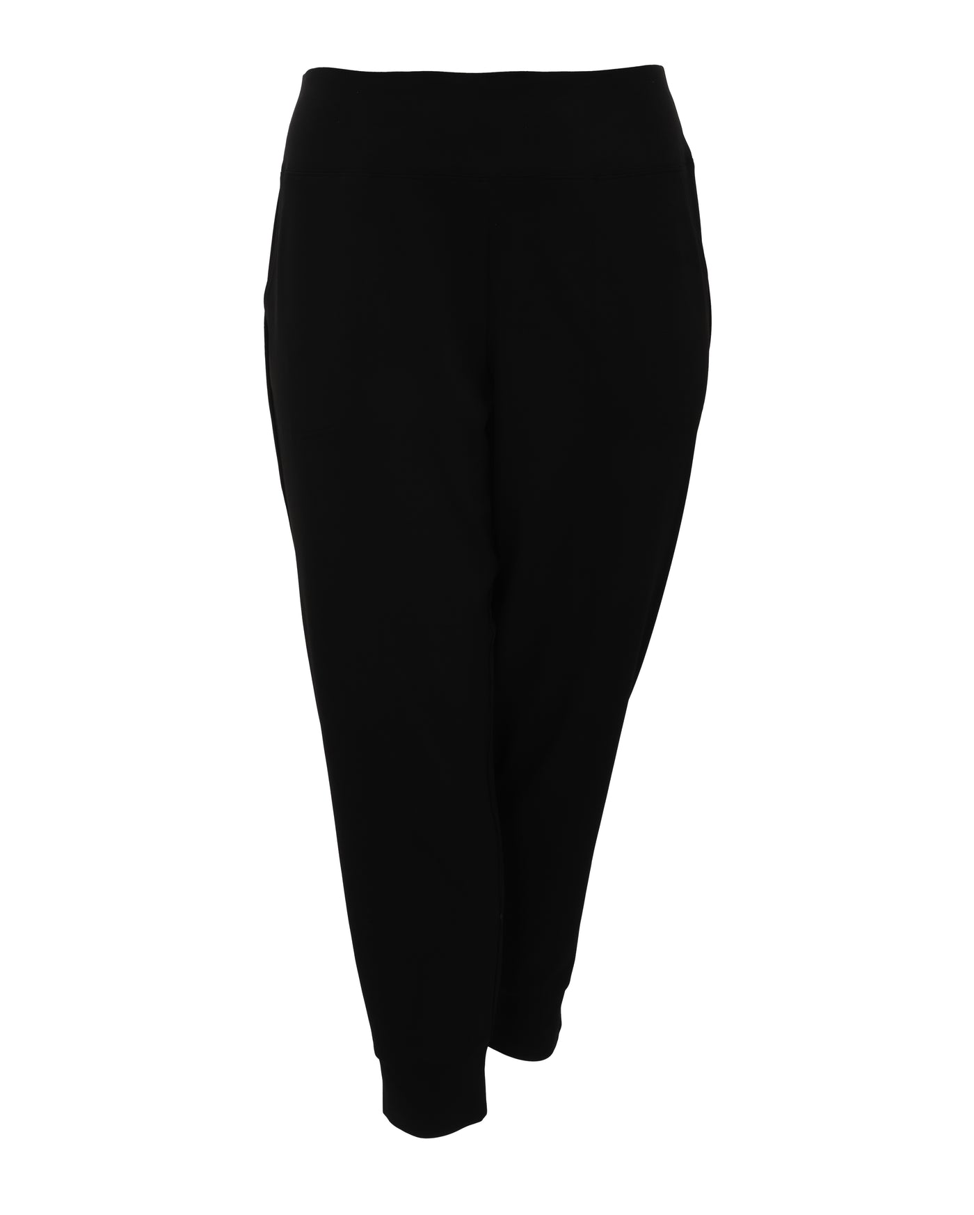 Sympli Fleece Motion Jogger with stretch waist in Black