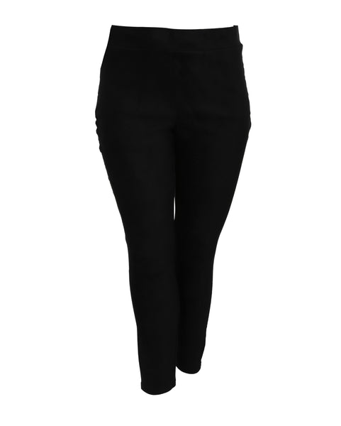 NYDJ Faux Suede Basic Legging in Black