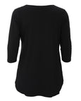 Sympli Go To Classic Relax Tee in Black