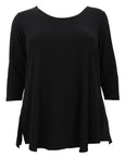 Sympli Go To Classic Relax Tee in Black