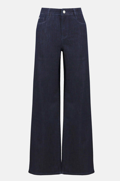Joseph Ribkoff Goldie Classic Wide-Leg Stretch Jeans