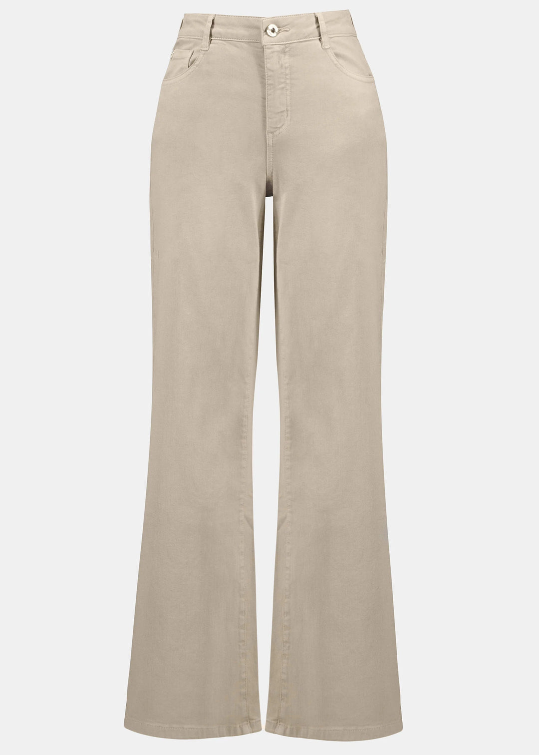 Beige pants on a white background