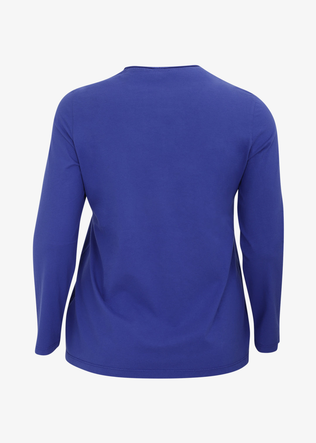 Oska Classic Long Sleeve Scoopneck Tee in Clematis