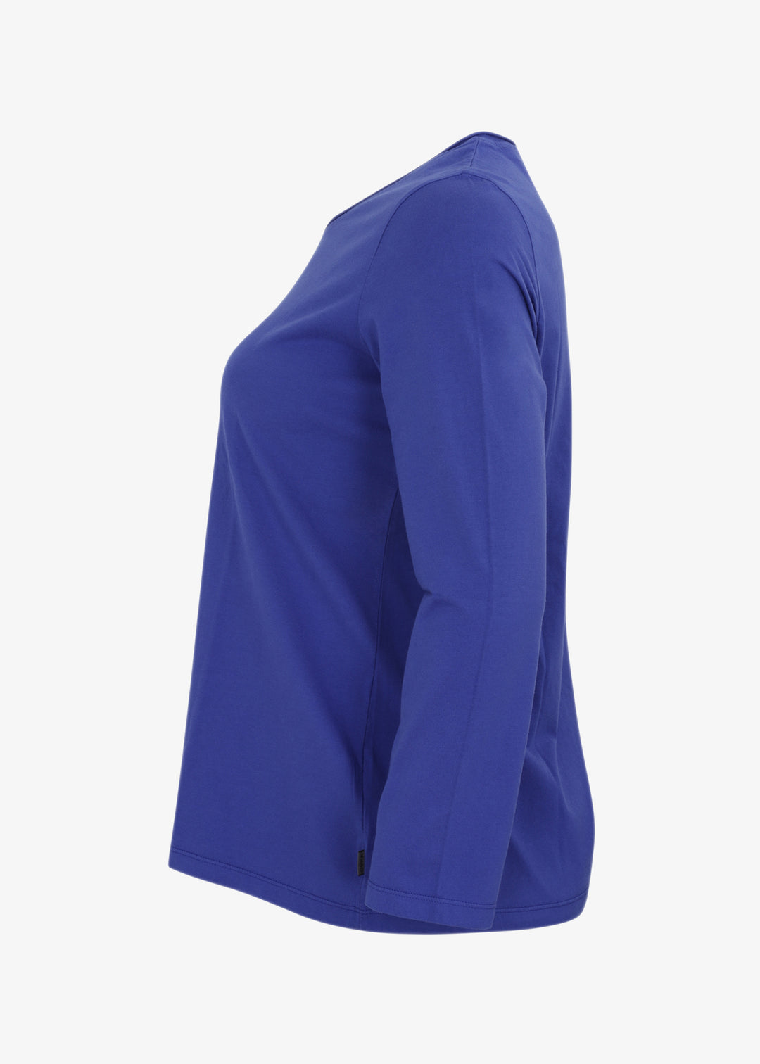 Oska Classic Long Sleeve Scoopneck Tee in Clematis