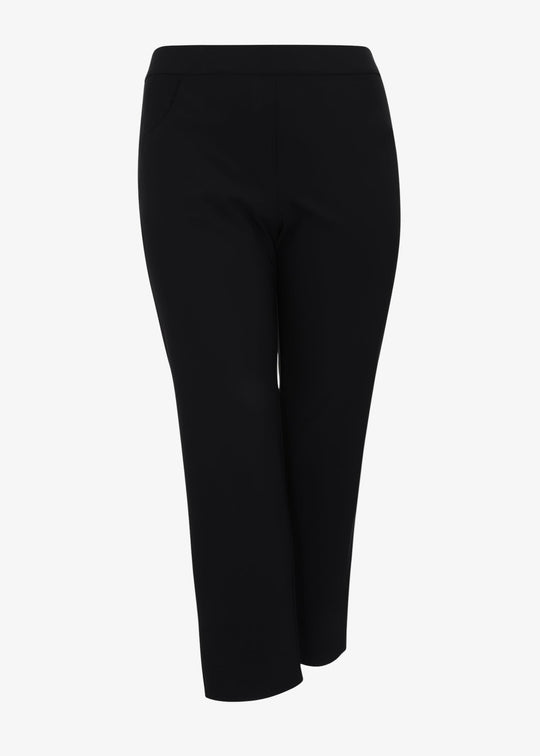 Oska High Stretch Micro Jersey Travelwear pant in Black