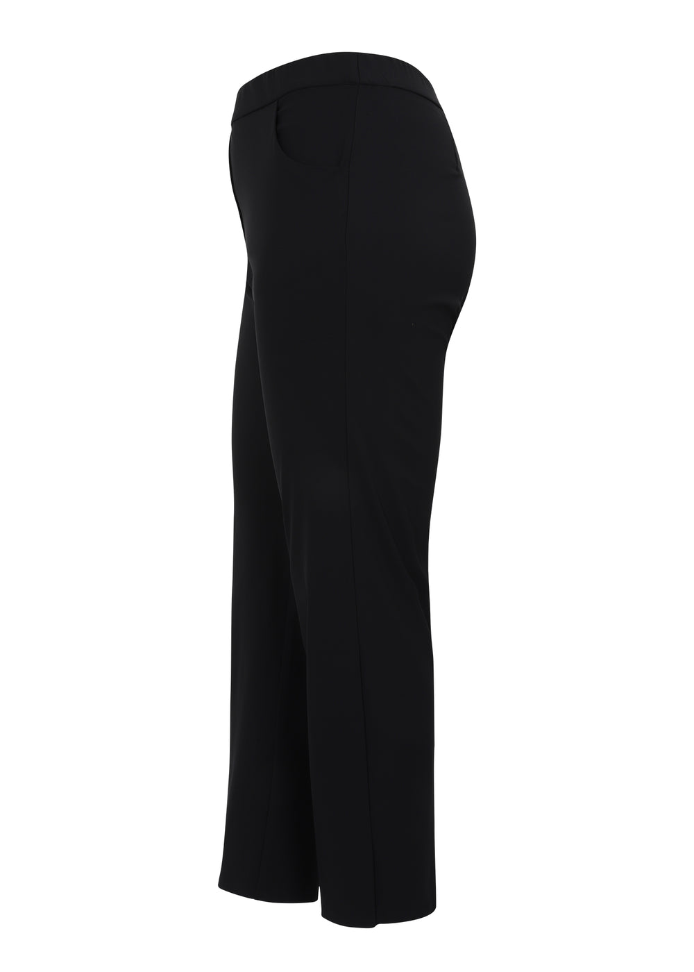 Oska High Stretch Micro Jersey Travelwear pant in Black