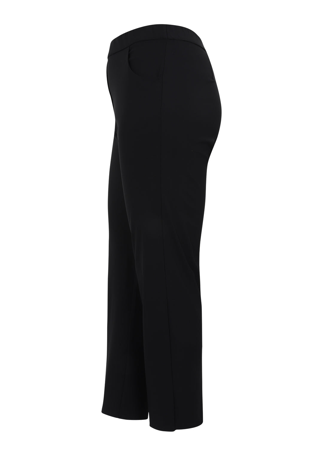Oska High Stretch Micro Jersey Travelwear pant in Black