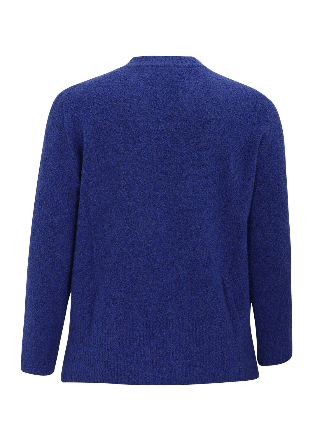 Oska Boucle Yarn Pullover in Clematis