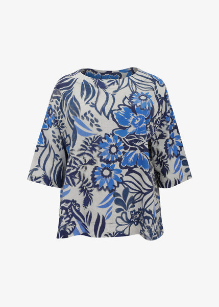 Bryn Walker Isola Cotton Print Resort Shirt