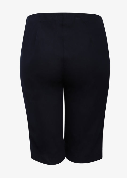 Verpass Stretch Pull On Bermuda Short in Marine Navy