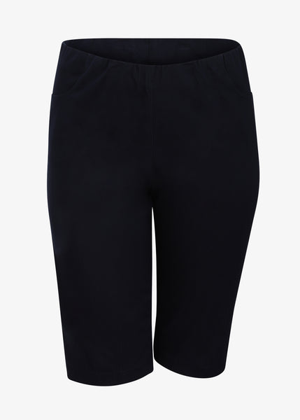 Verpass Stretch Pull On Bermuda Short in Marine Navy