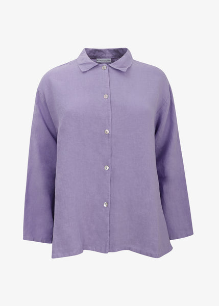 Bryn Walker Light Linen Miriam Shirt in Allium