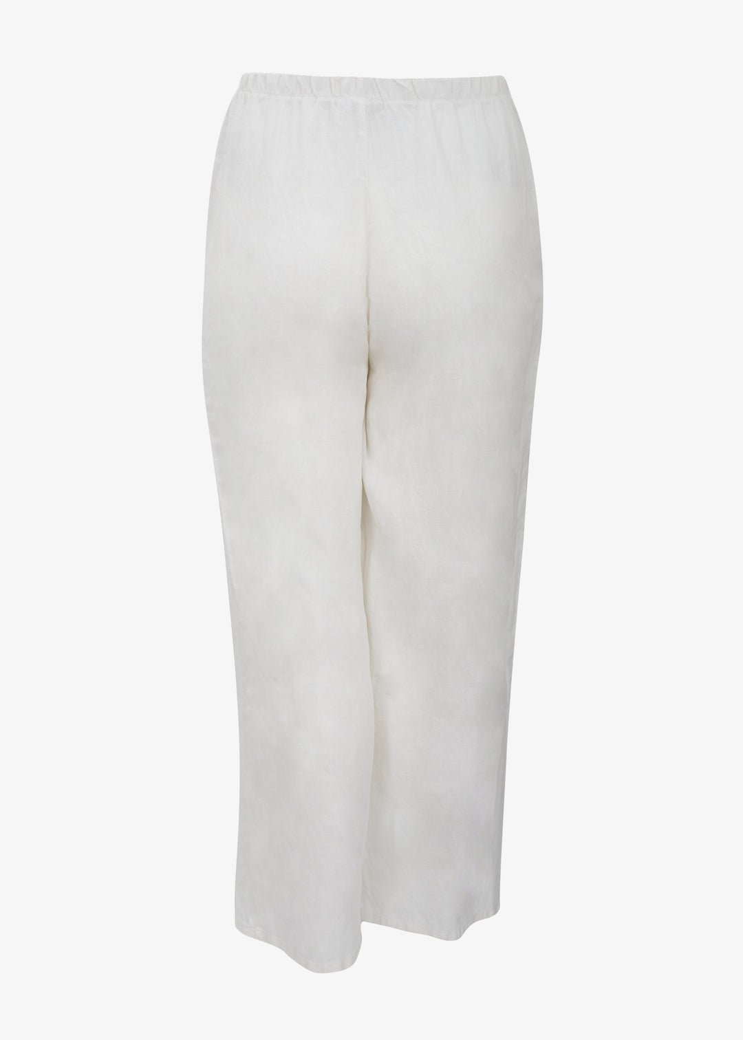 Bryn Walker Light Linen Travel Pant in Cream
