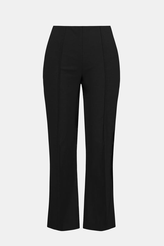 Joseph Ribkoff Millenium Stretch Pull On Kick Hem Ankle Pant in Black