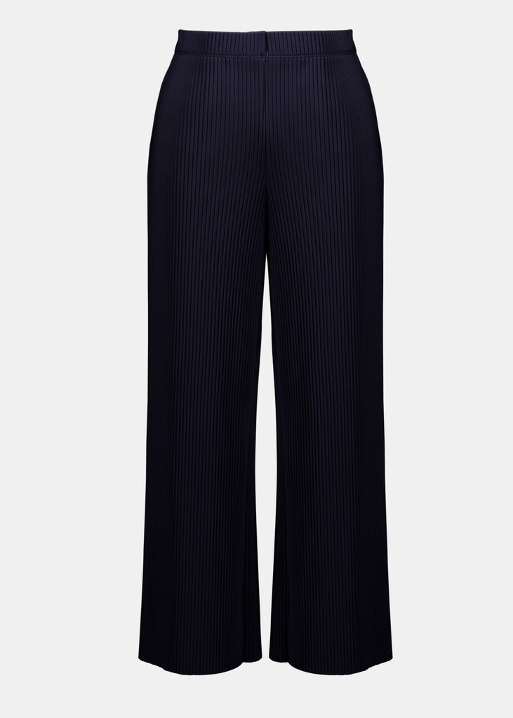 Joseph Ribkoff Pleated Scuba Crepe Pull On Wide Leg Pant in