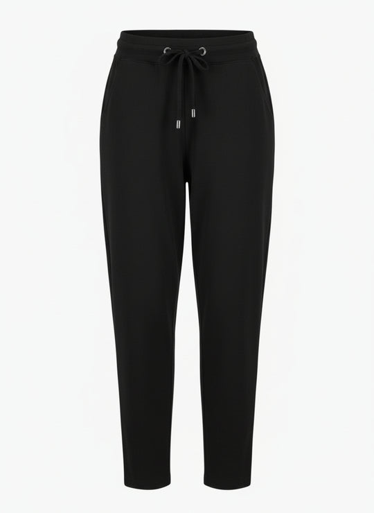 Joseph Ribkoff Sport Jersey Jogger with Drawstring in Black