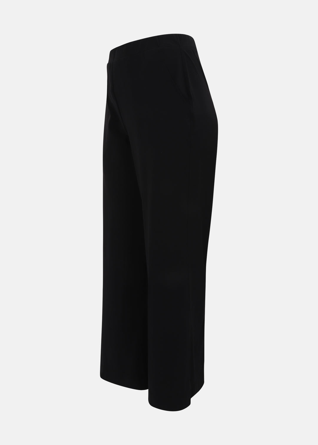 Toni T. Technical Stretch Wide Leg Pant in Black