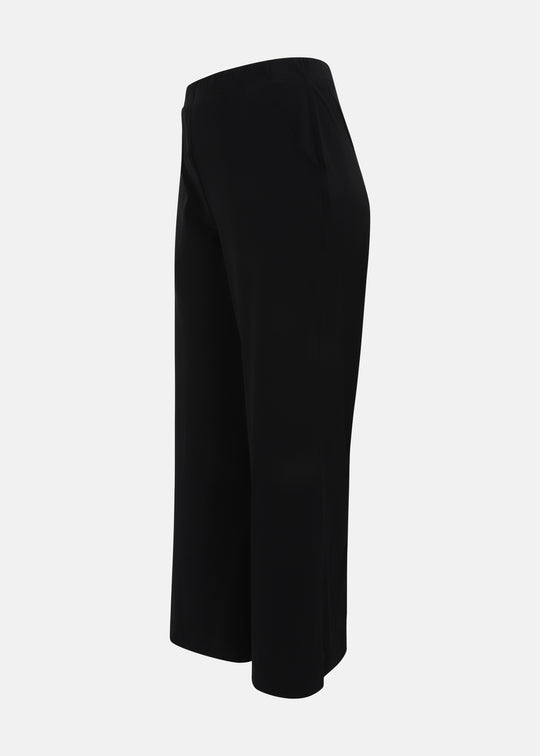 Toni T. Technical Stretch Wide Leg Pant in Black