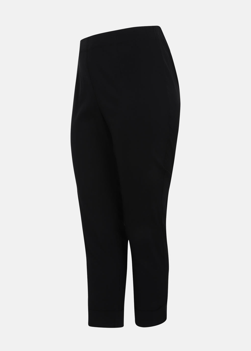 Toni T. Stretch Poplin Slim Leg Pant in Black
