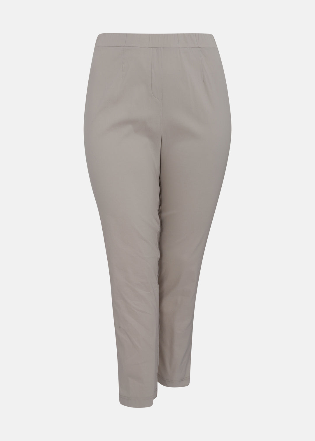 Toni T. Stretch Poplin Slim Leg Pant in Sand
