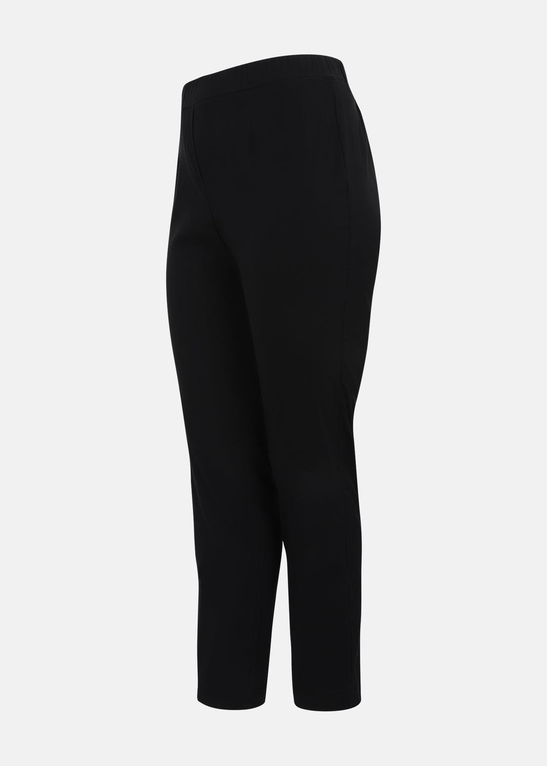 Toni T. Stretch Poplin Slim Leg Pant in Black