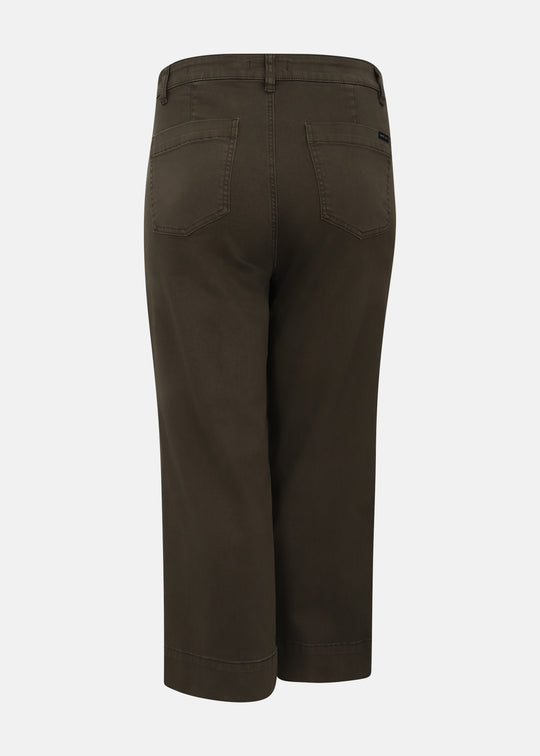 Sanctuary Insider Crop Pant in Forage Green