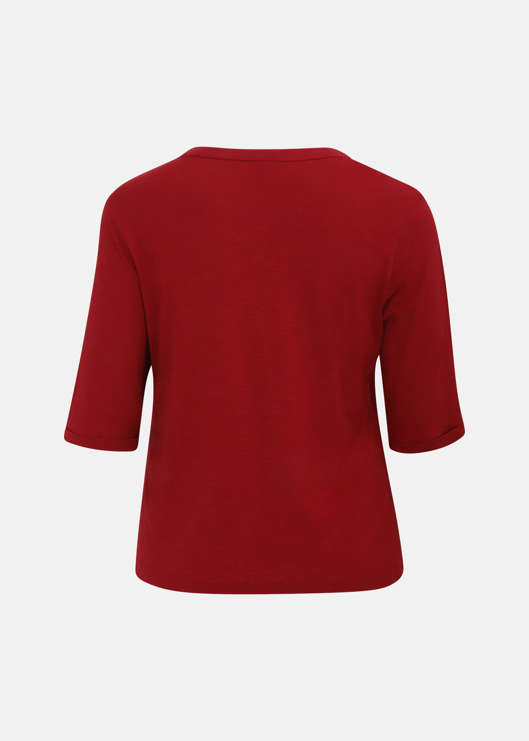 Sanctuary Dolce Notch Neck Tee in Red Berry
