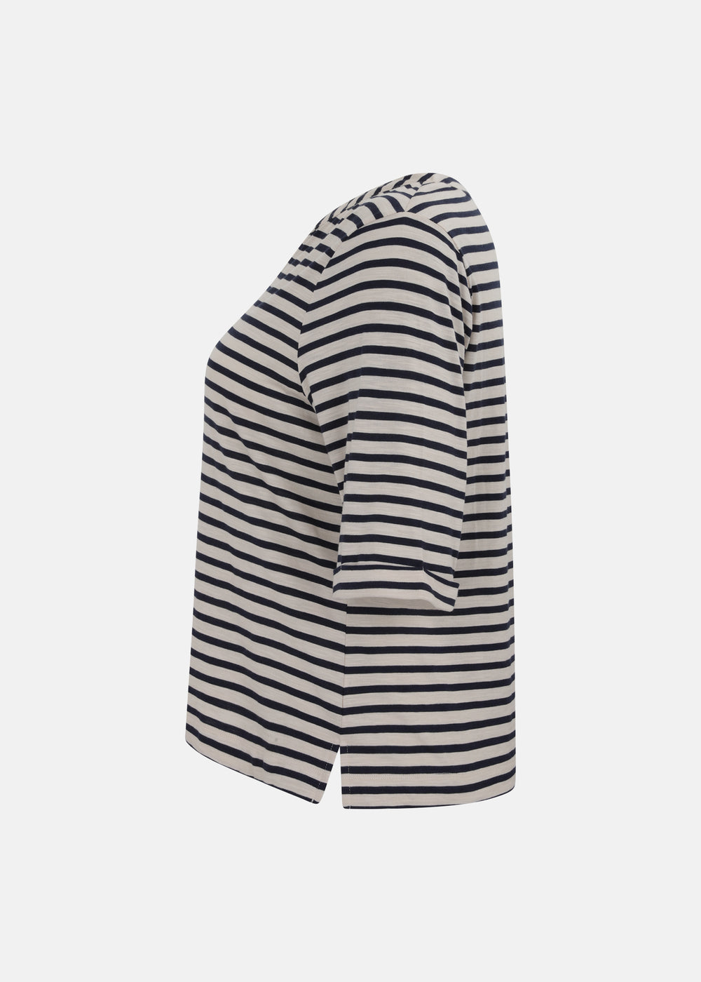 Sanctuary Dolce Notch Neck Tee in Navy Blazer