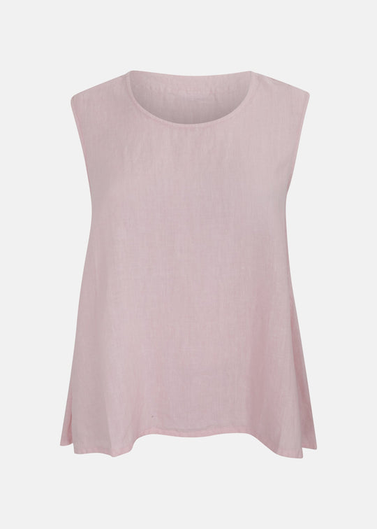Bryn Walker Light Linen Huxley Tank in Hoya — HOYA