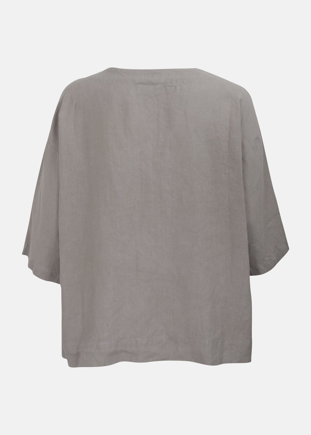 Bryn Walker Light Linen Resort shirt in Nebbia — NEBBIA