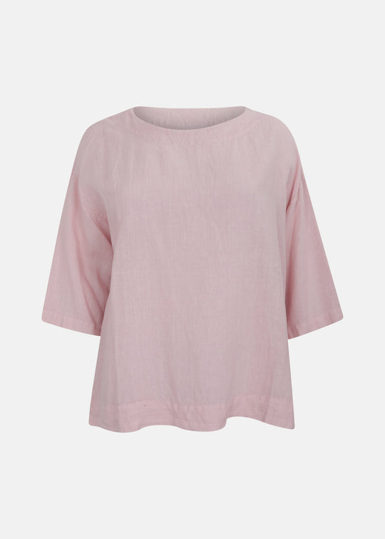 Bryn Walker Light Linen Resort shirt in Hoya — HOYA