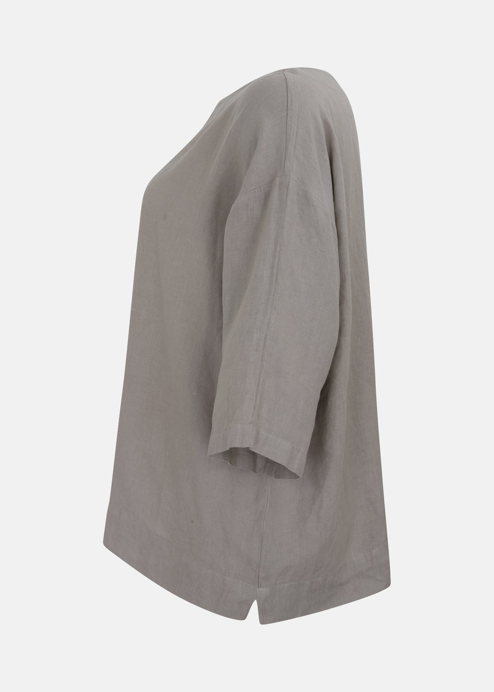 Bryn Walker Light Linen Resort shirt in Nebbia — NEBBIA
