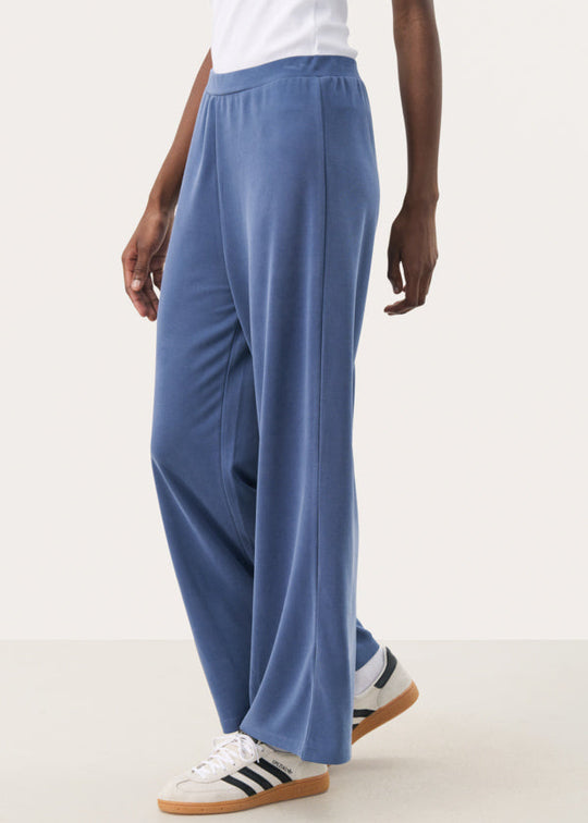 Part Two Timbrell Soft Tencel Pant in Blue