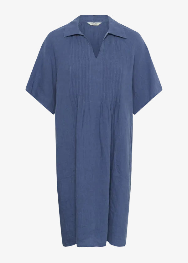 Blue shirt on a white background