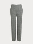 Marina Rinaldi Edwige Prince of Wales Check Pant in Blk/Wht