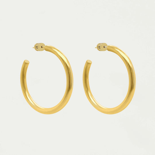 Dean Davidson Midi Dune Hoops in Gold