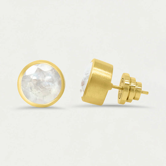 Dean Davidson Large Signature Studs in Moonstone