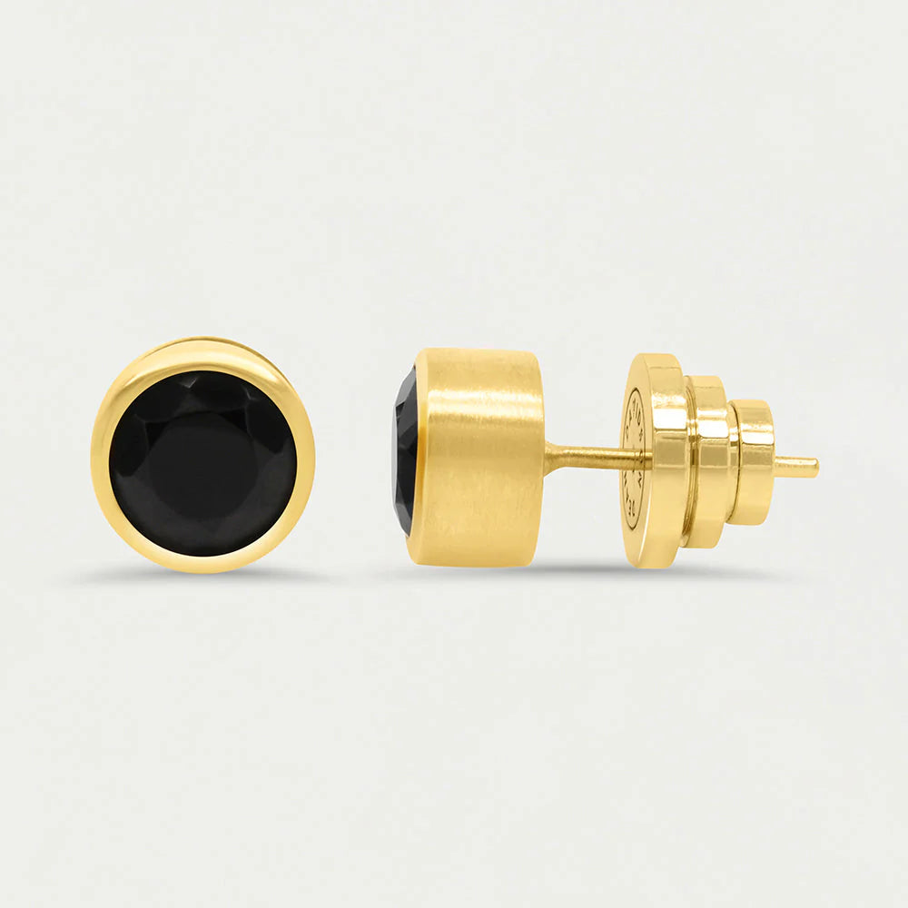 Dean Davidson Signature Midi Studs in Onyx