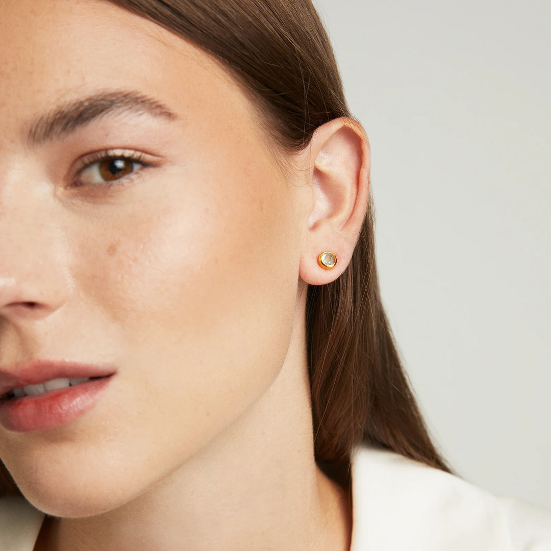 Dean Davidson Signature Small Stud Earrings in Moonstone
