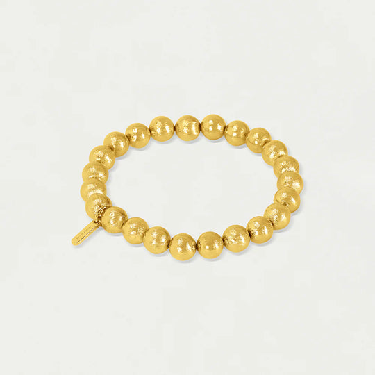 Dean Davidson Large Signature Beaded Bracelet in Gold