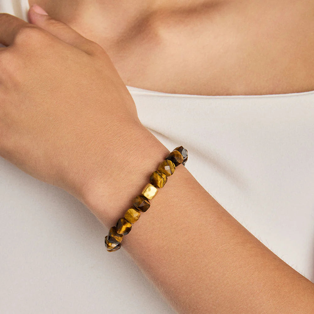 Dean Davidson  Nomad Bracelet in tiger Eye Faceted