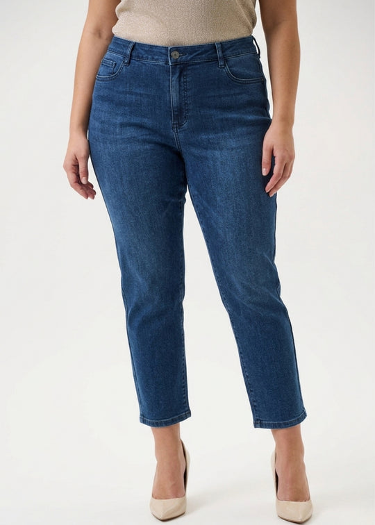 Joseph Ribkoff  Classic Slim Fit Stretch Jeans In Denim Medium Blue