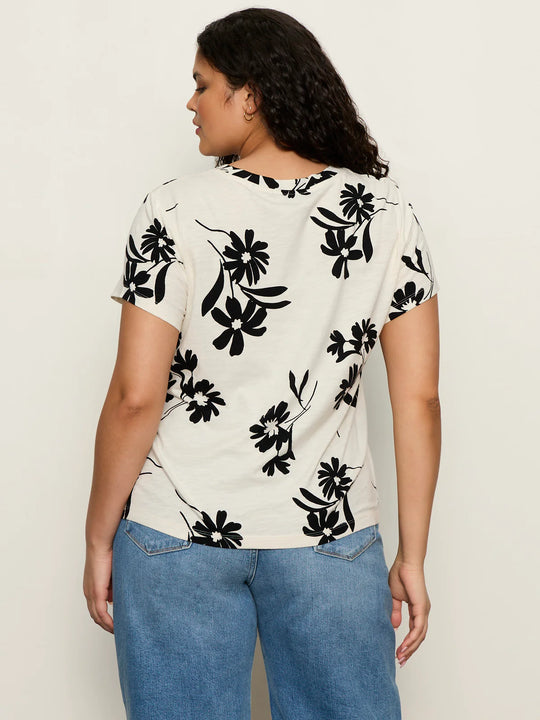 Sanctuary The Perfect Tee in Chalk Bloom