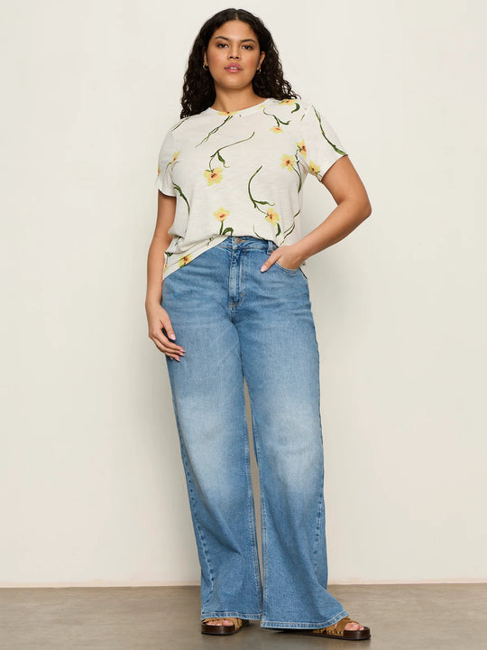 Sanctuary The Perfect Tee in Lemon Meadow