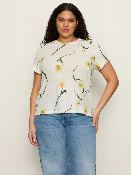 Sanctuary The Perfect Tee in Lemon Meadow