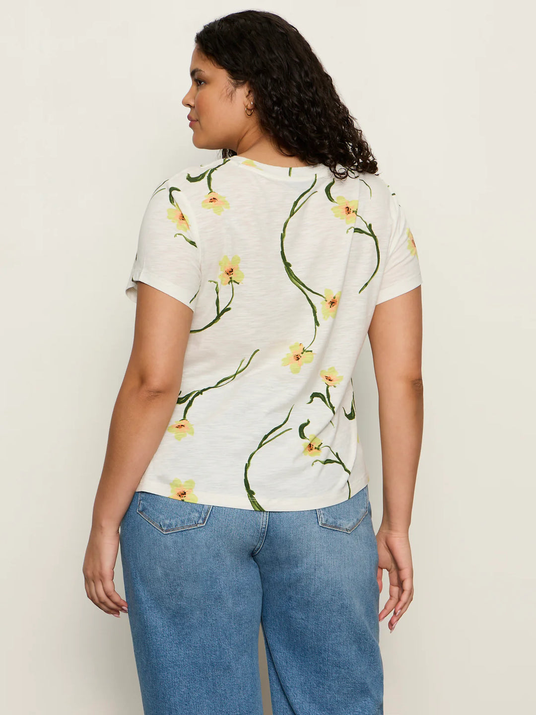 Sanctuary The Perfect Tee in Lemon Meadow