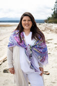 Love's Pure Light Lady Lupine Scarf