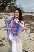 Love's Pure Light Lady Lupine Scarf