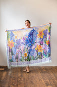 Love's Pure Light "Hyacinth, I Am Intoxicated by Your Presence" Scarf