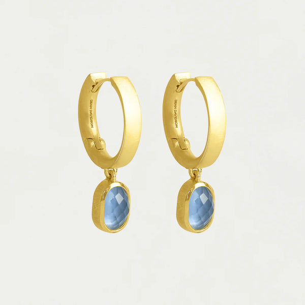 Dean Davidson Mercer Gemstone Mini Drops Earring in Midnight Blue